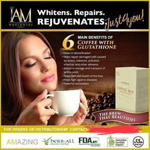 Amazing Coffee Mix with Glutathione 👏👏👏❤️